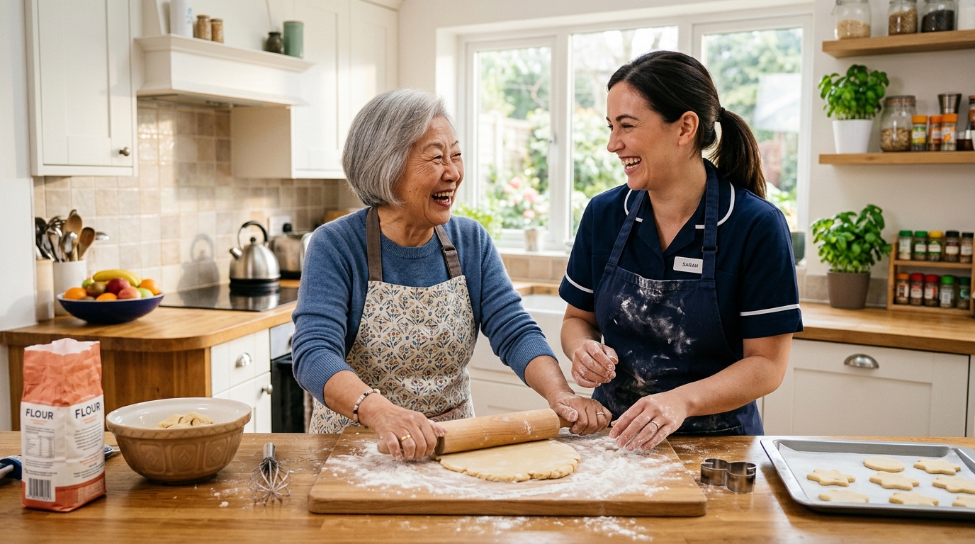 Baking activities and companionship